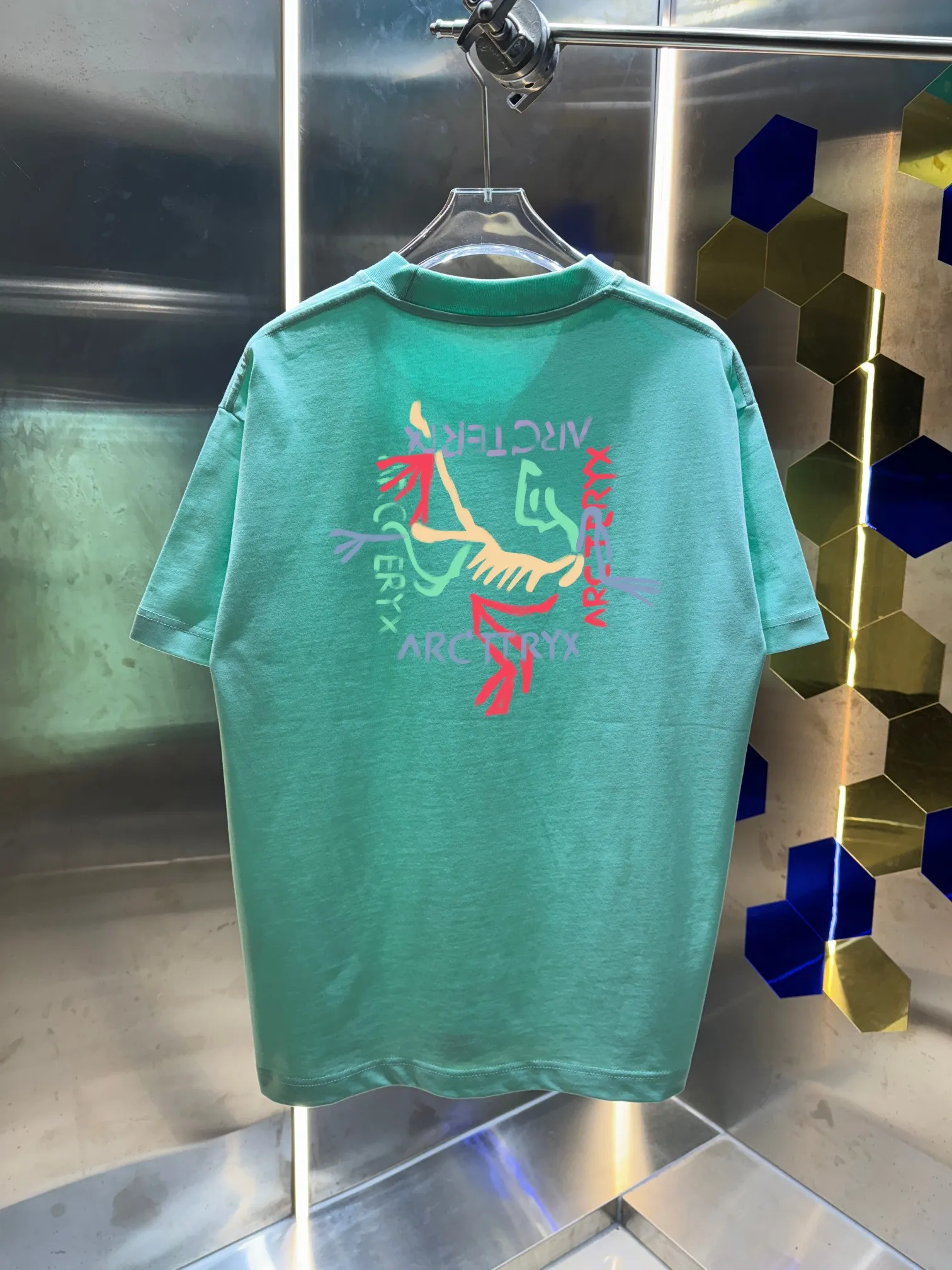 Arc'Teryx JILSANDER 2026 New Arrival Series LOGO T Same Style Versatile ：Black White Green Purple Size：S M L XL XXL